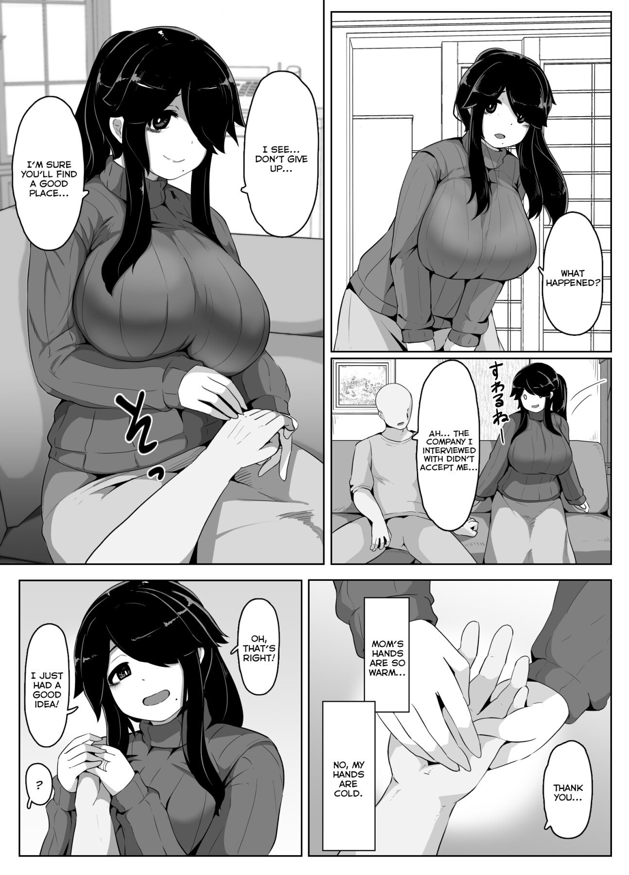 Hentai Manga Comic-Good Night, Mom I-Read-42